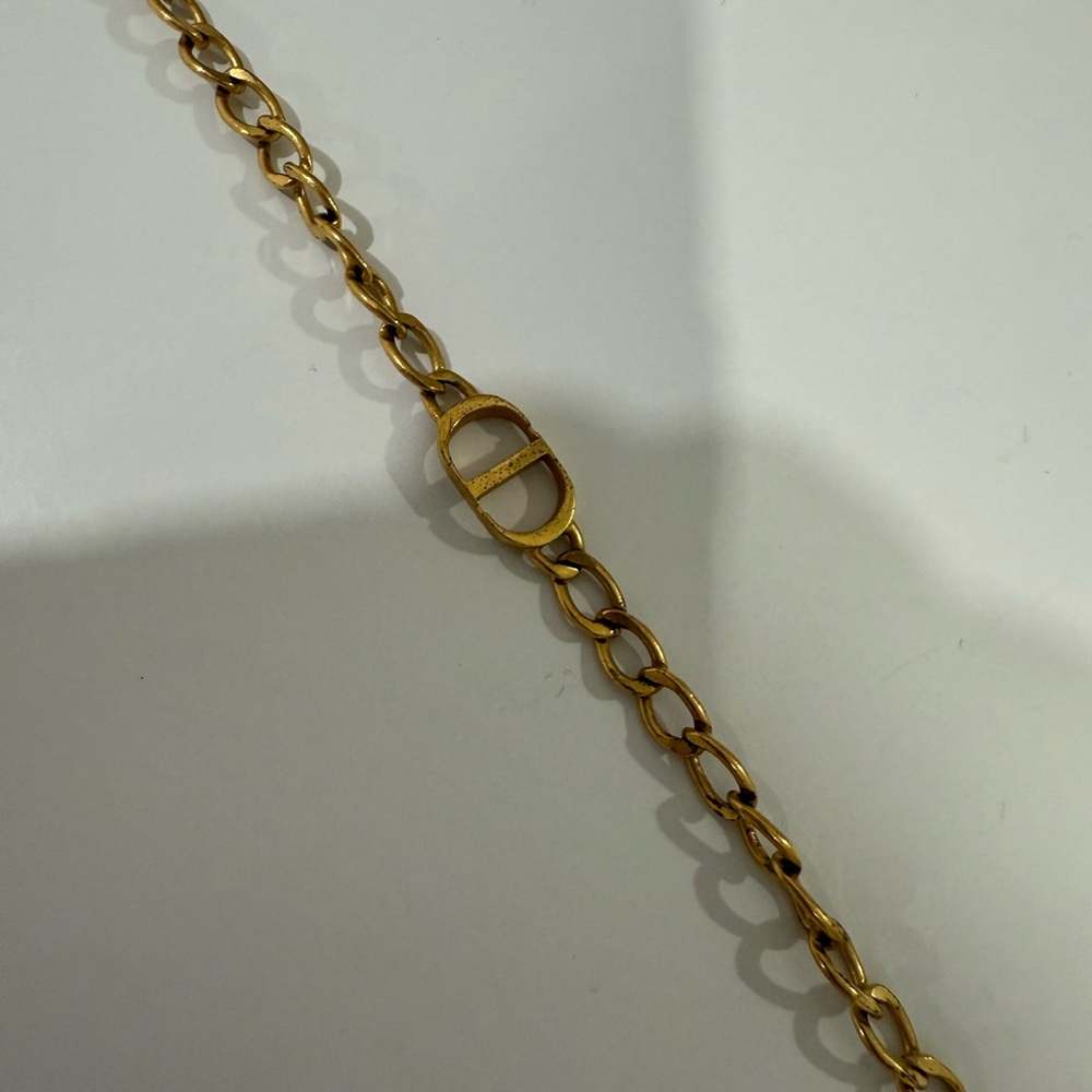 Dior Gold Chain Bracelet